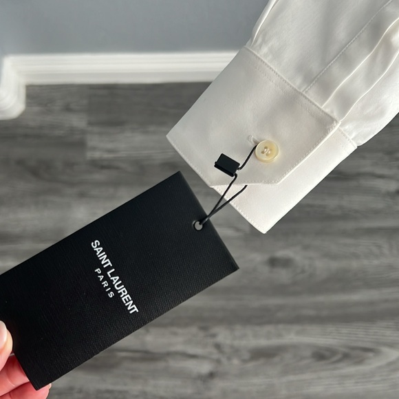 Saint Laurent white button up shirt - Picture 4 of 5